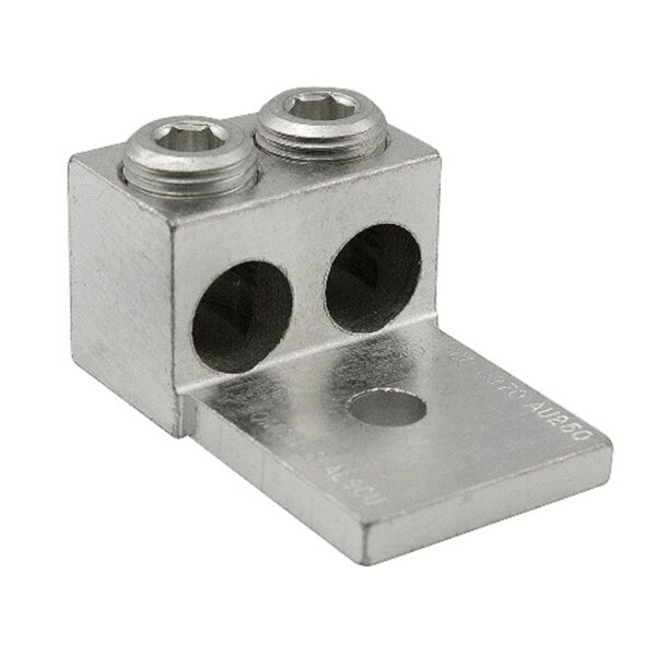 ILSCO equivalent AU-0 AU-2/0 AU-250 AU-350 AU-600 AU-800 AU-1000 1 one Hole 2 two Conductor Aluminum Mechanical Lug