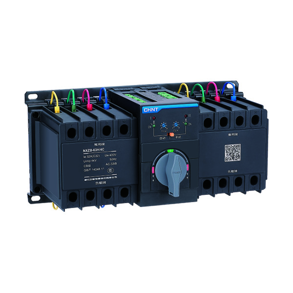 Chint CB class ATS NXZHB-63/4A NXZHB-63/4C NXZHM-160/4A NXZHM-250/4A NXZHM-400/4A NXZHM-630/4A CHNT Automatic Transfer Switch