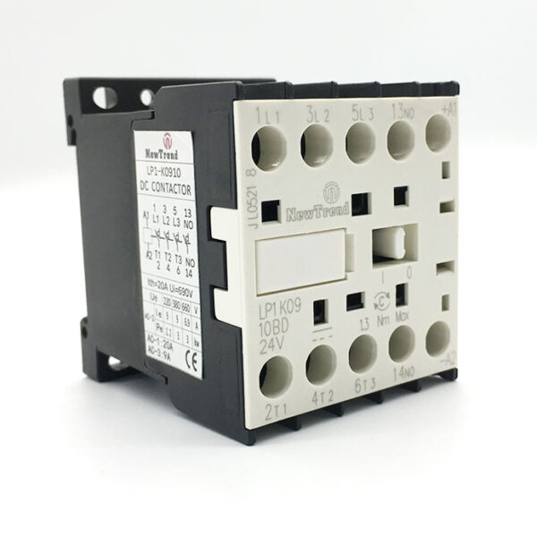 LP1K DC Contactor 12V 20V 24V 36V 48V 60V 72V 100V 110V 125V 155V 174V 200V 220V 230V 240V 250V 6A 9A 12A LP1-K DC Contactor