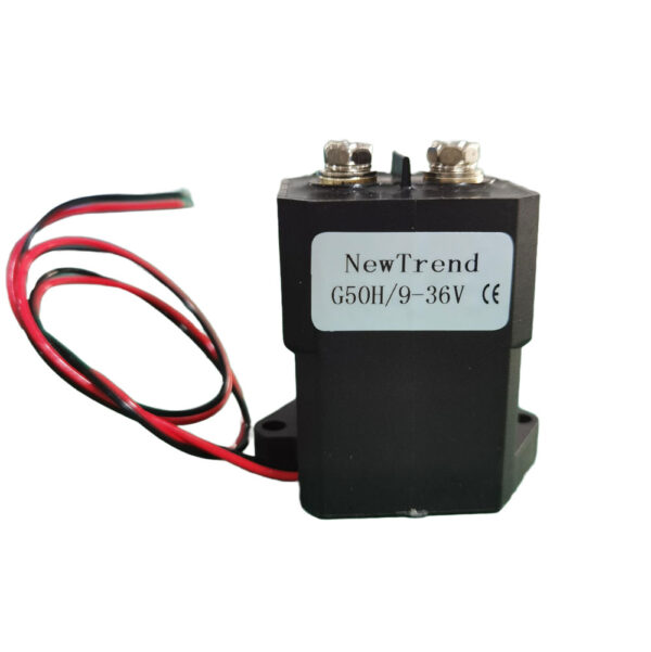 G50H DCNLEV50 50A 1NO DC High Voltage EV  Relay 12V to 750V or 900V DC Contact 12Vdc 24Vdc Coil 50A High Voltage DC Contactor