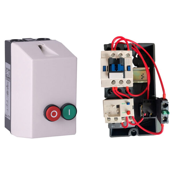 LE1D Magnetic Starter 220V 230V 380V 3 Phase 2.2kW 4kW 5.5kW 7.5kW 11kW 15kW 18.5kW 22kW 30kW 37kW 45kW LE1D Motor DOL Starter