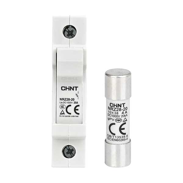 Chint NRZ28-20 1000VDC 2A 3A 4A 5A 6A 8A 10A 12A 15A 16A 20A CHNT Solar Photovoltaic PV System Protection DC Fuse