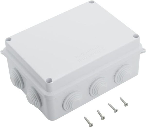 Electrical Project Enclosure 150x150x70 200x200x80 300x250x120 ABS Plastic Indoor IP55 IP65 Outdoor Waterproof Junction Box