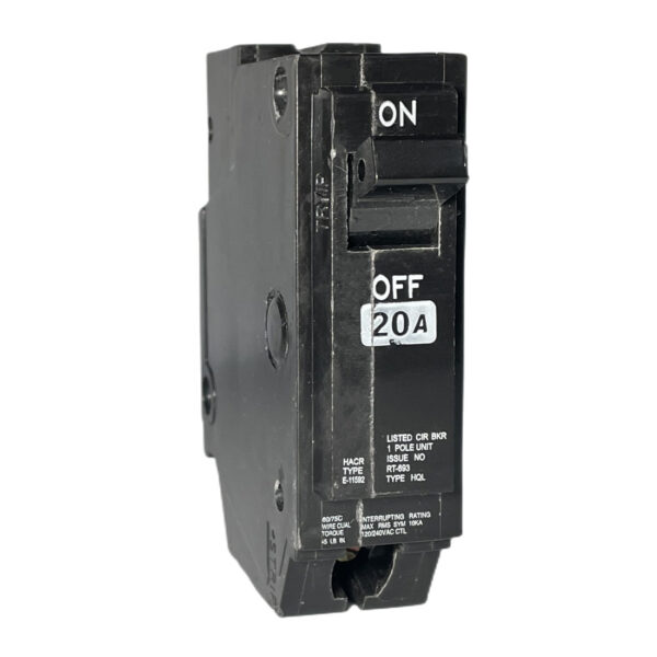 THQL 1P 120V 240V THQL1115 THQL1120 THQL1125 THQL1130 THQL1135 THQL1140 THQL1145 THQL1150 1 Pole Plug in circuit breaker