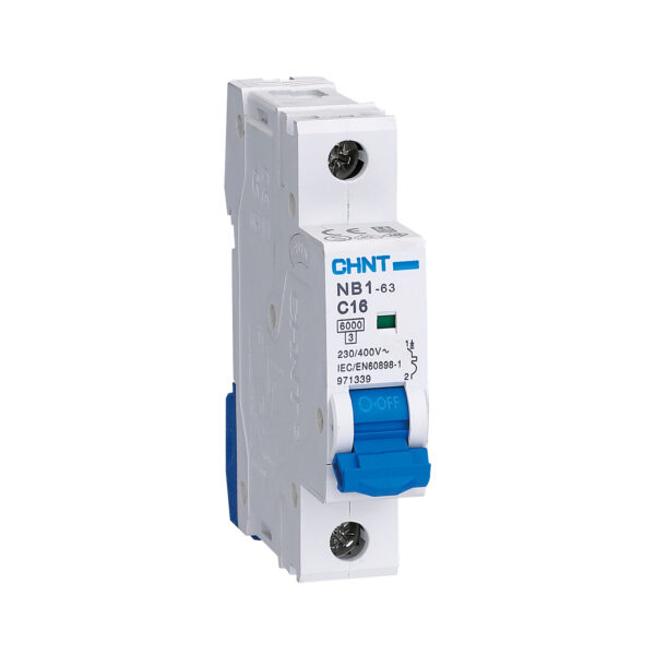 Chint NB1-63 6kA NB1-63H 10kA Mini Circuit Breaker 1 2 3 4 Pole 1P 2P 3P 4P CE UL1077 VDE CCC English version CHNT MCB