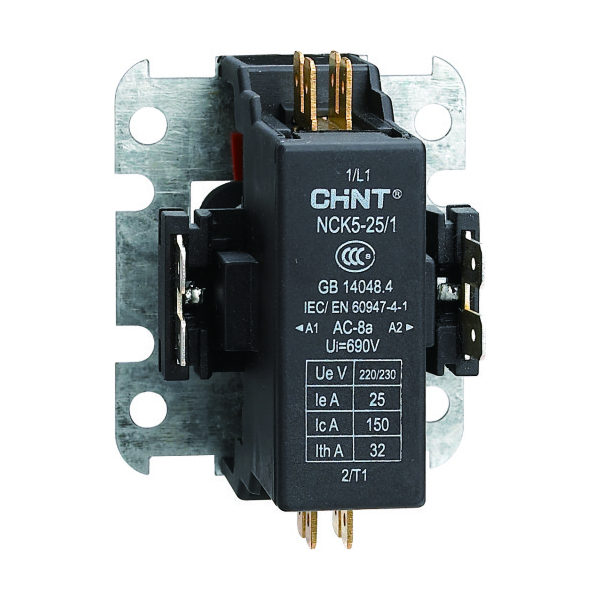 Chint original NCK5 Definite Purpose Contactor NCK5-25 NCK5-32 NCK5-40 CHNT Air Conditioner Contactor