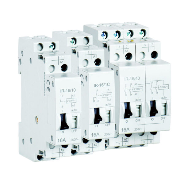 iTL 16A 25A 32A 1P 2P 3P 4P NO NC 12V 24V 110V 220V 380V AC DC bi-stable Latching Impulse Relay