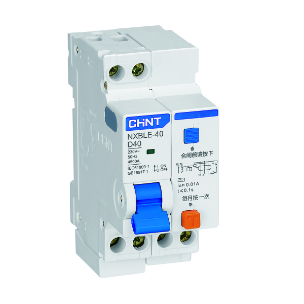 Chint original NXBLE-40 1P+N DPNL RCBO C6 C10 C16 C20 C25 C32 C40 CHNT Residual Current Operated Circuit Breaker