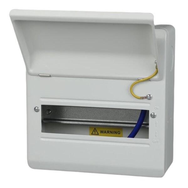 CPN equivalent Metal Consumer Unit 4 6 8 10 12 14 16 18 20 22 Ways Module United Kingdom UK Metal Enclosure