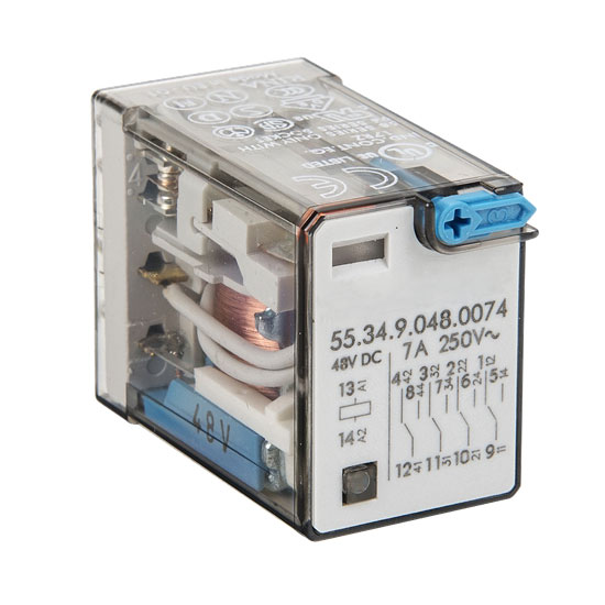 55.32 2CO DPDT 10A 55.34 4CO 4PDT 5A 7A AC DC 12V 24V 48V 110V 220V 230V 240V Plug in General Purpose Relay with CE