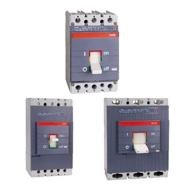 SACE Isomax S Smax Moulded Case Circuit Breaker 125A 160A 250A 400A 630A 800A 1250A 1600A 3p 4p EKF BA-99 MCCB