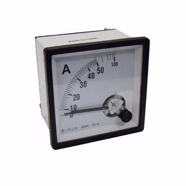 Ammeter Voltmeter Frequency meter Power Wattmeter Power Factor COS Meter 89T2 72x72 96x96 AC and DC Analog Panel Meter