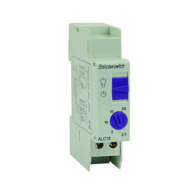 ALC18 ALC18-E 30 second to 20 min 1 module Staircase Light Time Switch 220VAC 16A Din Rail Electronic Staircase Timer