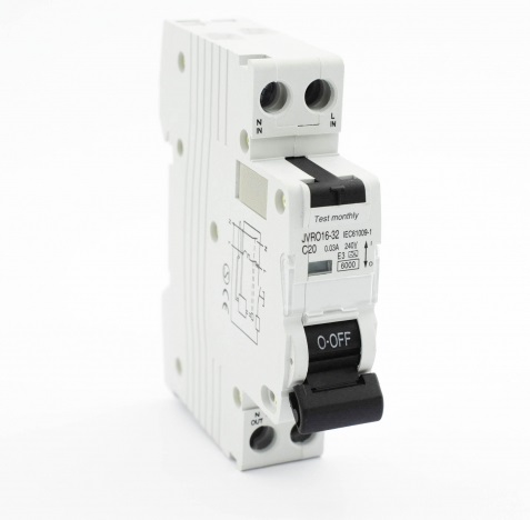 JVR016-32 AVDT-63M Interruptor differential 6A 10A 16A 20A 25A 32A 20mA 30mA 300mA Type AC or Type A Australia DPN 1P+N RCBO