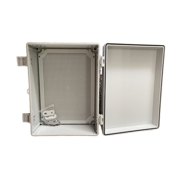 Hinged cover Gratury Junction Box 300x200x160 400x300x170 Waterproof Hinged Plastic Electrical Enclosure with Mounting plate