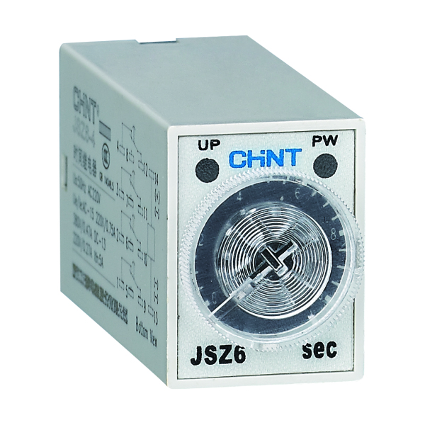 Chint original JSZ6 JSZ6-2 2 Changeover JSZ6-4 4 Changeover 5s 10s 30s 60s 24V 220V 380V Time Delay Relay