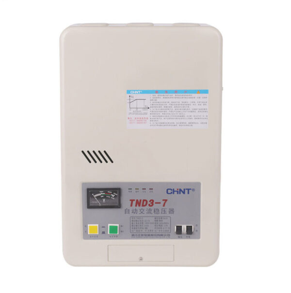 Chint TND3 Single phase SVC TND3-3 3kVA TND3-5 5kVA TND3-7 7kVA Output 220V 110V CHNT Automatic AC Voltage Regulator Stabilizer