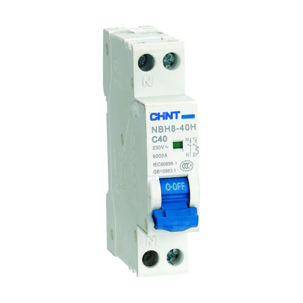 Chint NBH8-40 NBH4-40H Mini Circuit Breaker 1P+N DPN 1A 2A 3A 4A 6A 10A 16A 20A 25A 32A 40A Chnt Chint NBH8 MCB