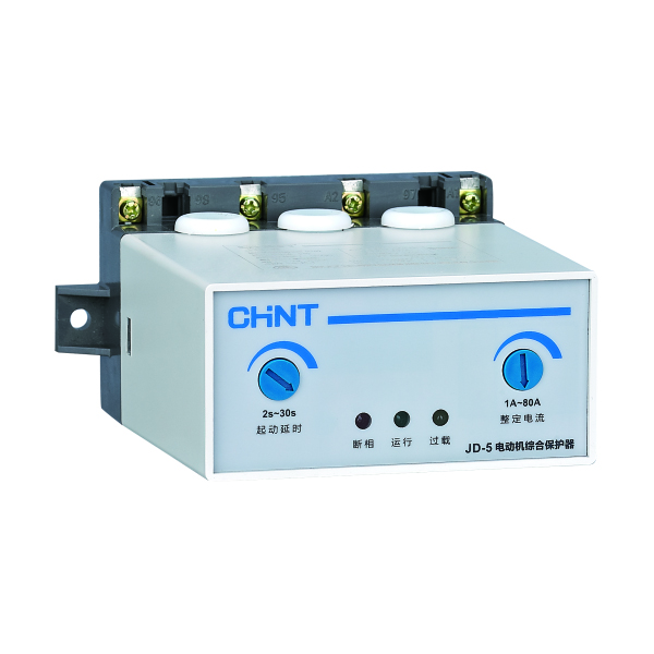 Chint original JD-5 5A 20A 80A 200A 400A 220V 380V AC Motor Overload Phase failure protection CHNT Integrated Motor Protector