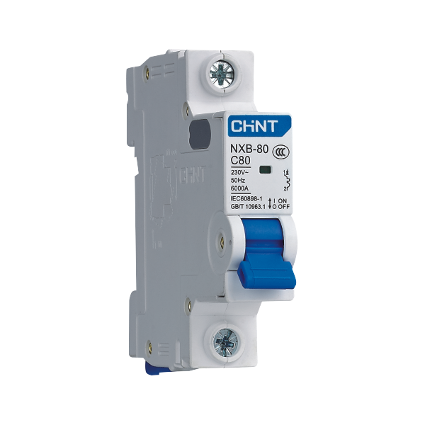 Chint original NXB-80 MCB 1P 1P+N 2P 80A CHNT Chint NXB-80 Mini Circuit Breaker